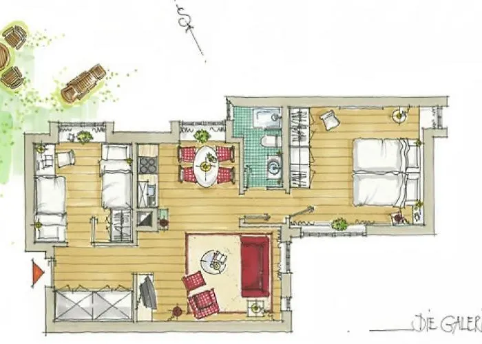 Appartement Weidemannhaus 6 